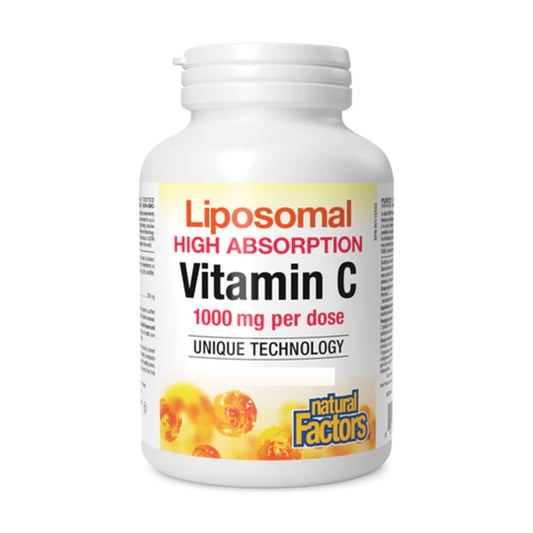 Natural Factors Liposomal Vitamin C 180 Softgels