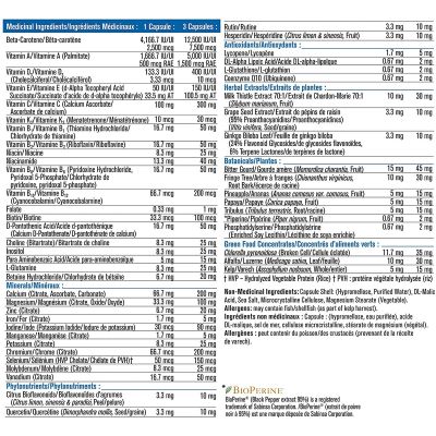 Progressive Multi Vitamin Active Men 60 Veggie Caps