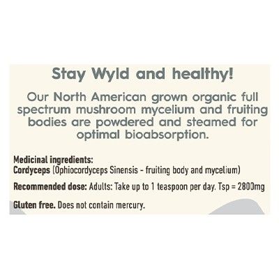 Stay Wyld Cordyceps Powder 100g