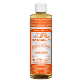 Dr Bronner's Tea Tree Castile Liquid Soap 473ml