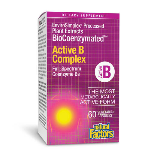Natural Factors Active B Complex 60 Capsules