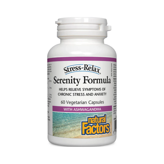 Natural Factors Serenity Formula® with Ashwagandha 60 Capsules 125 mg