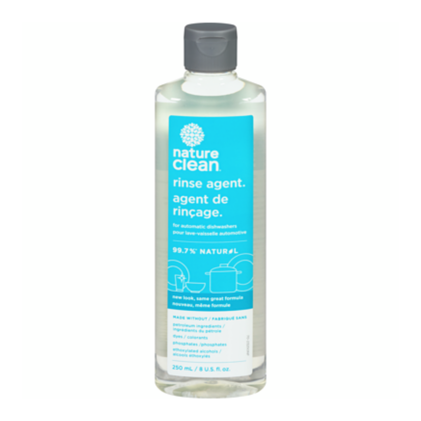 Nature Clean Dish Rinse Aid 250ml