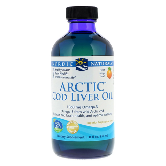 Nordic Naturals Artic Cod Liver Oil 237ml Orange