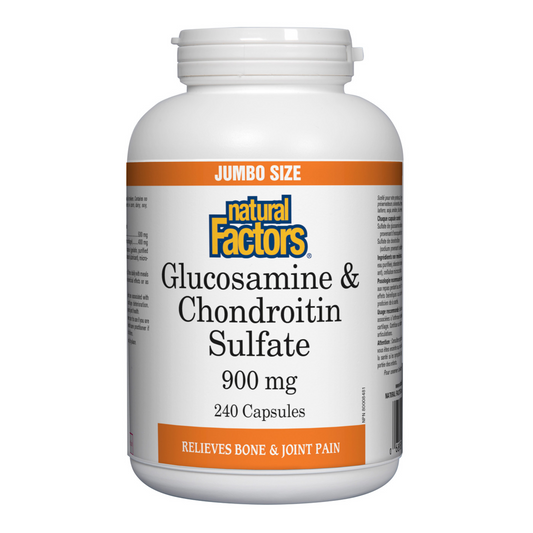 Natural Factors Glucosamine & Chondroitin Sulfate 240 Capsules