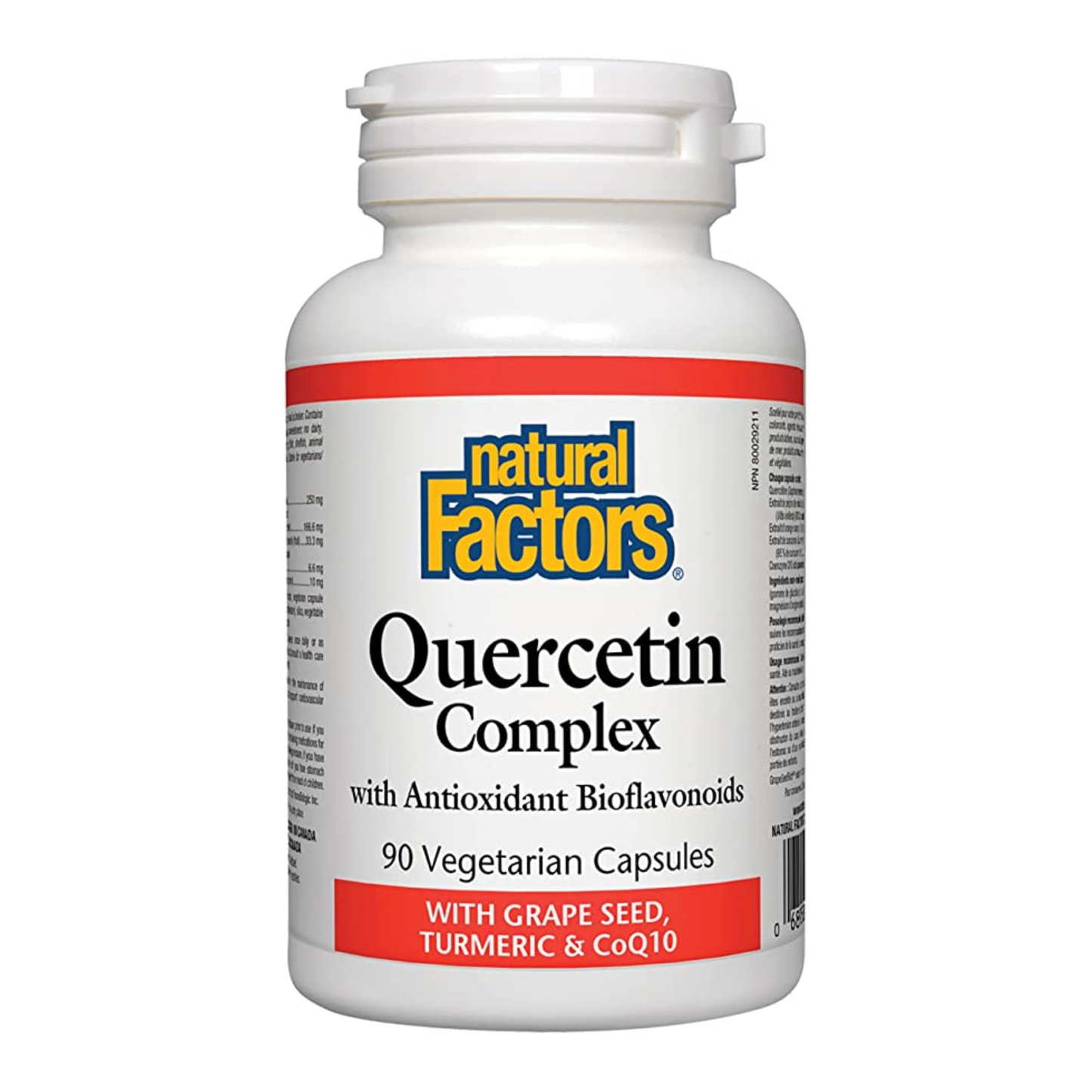 Natural Factors Quercetin Complex  90 Vegetarian Capsules