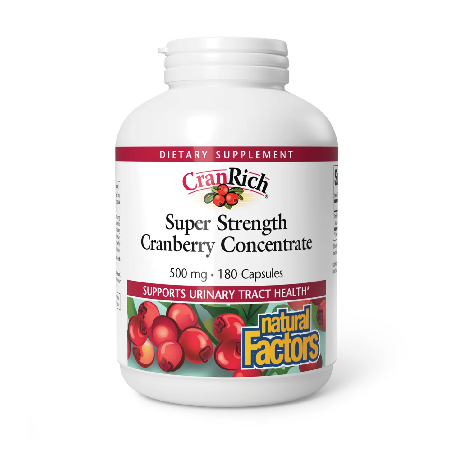 Natural Factors Cranberry Concentrate 180 Capsules