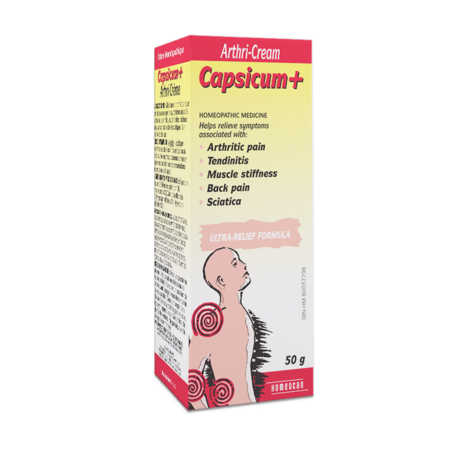 Homeocan Capsicum + Cream 50g