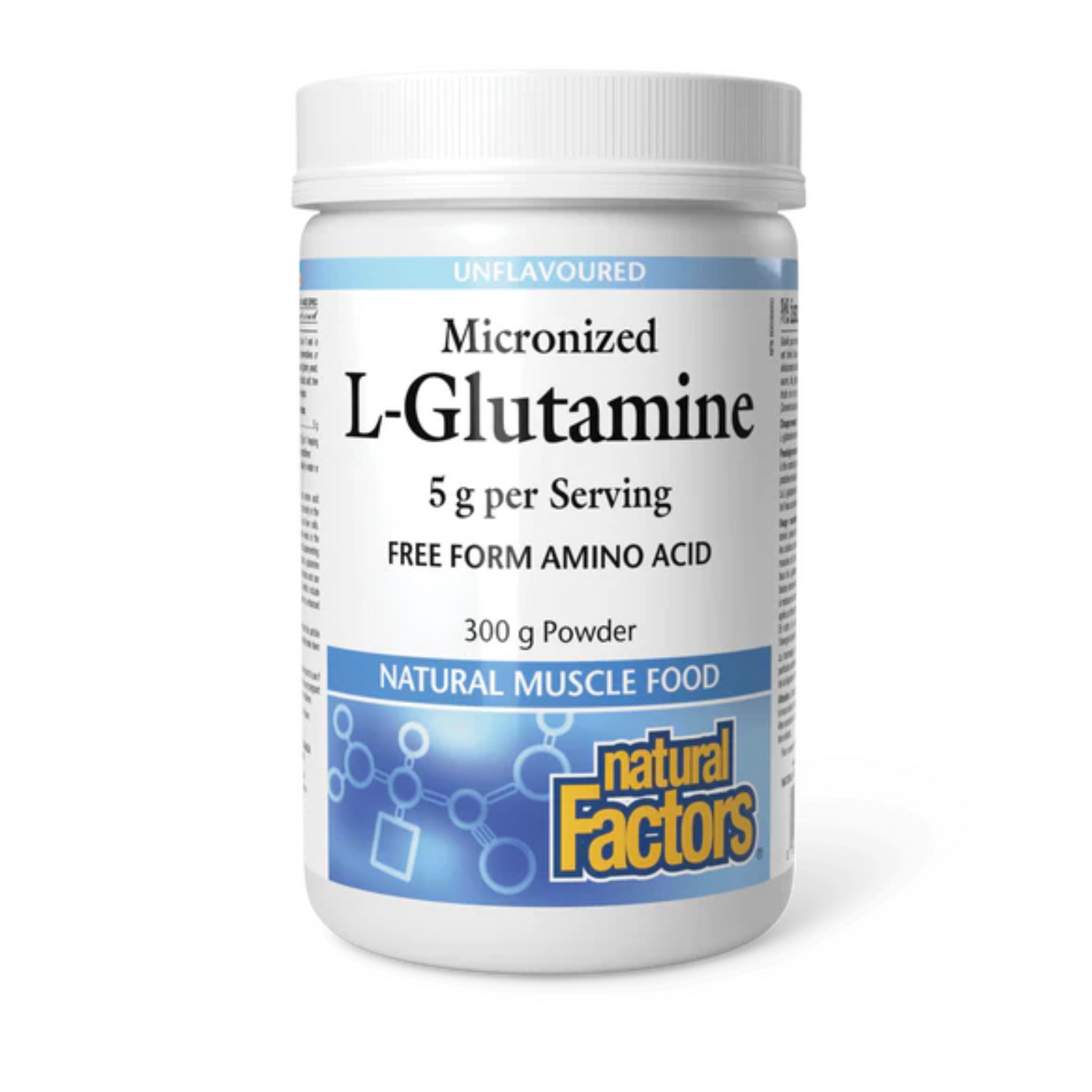 Natural Factors Micronized L-Glutamine 300g Powder