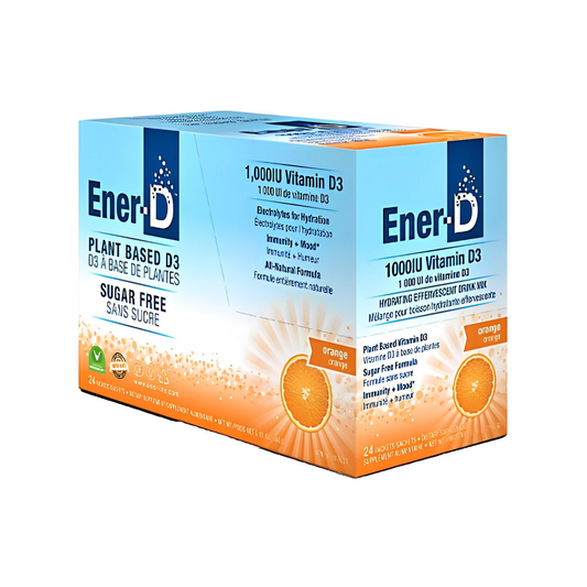 Ener-D Multivitamin Drink Mix - Orange 24 Packets