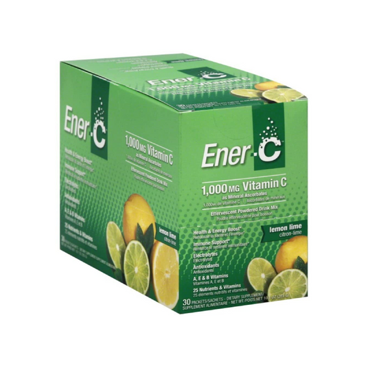 Ener-C Multivitamin Drink Mix-Lemon Lime 30 Packets