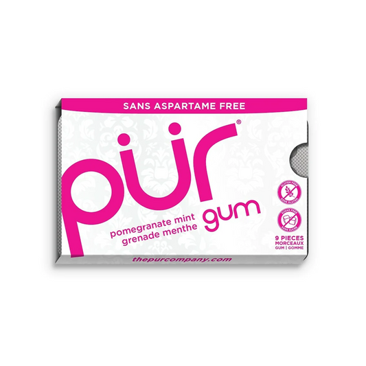 Pur Gum Pomegranate 9 Pieces