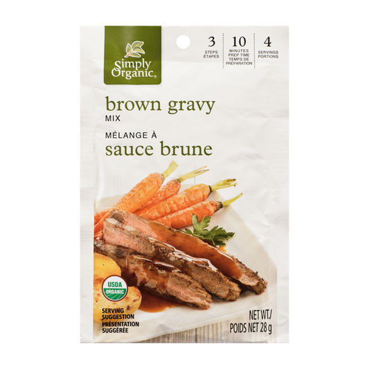 Simply Organic Brown Gravy 28G