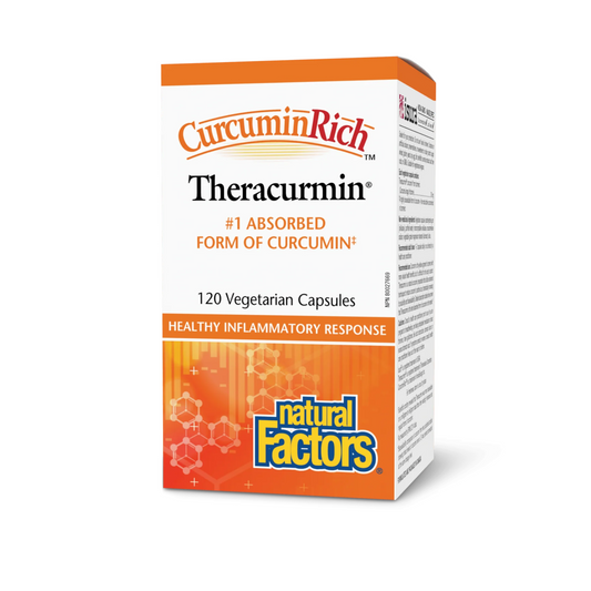 Natural Factors Theracurmin® CurcuminRich™ 120 Vegetarian Capsules