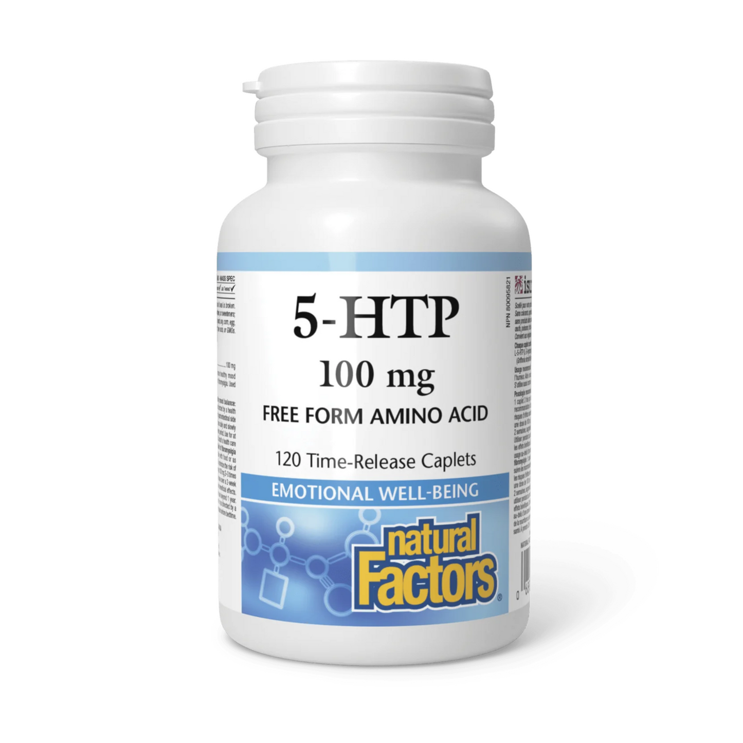 Natural Factors 5-HTP 120 Caplets