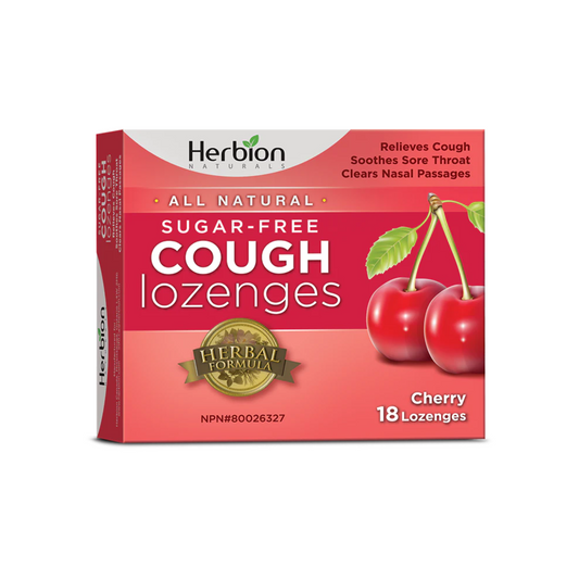 Herbion Sugar Free Lozenges Cherry 18