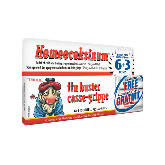 Homeocan Homeocoksinum  Flu Buster Duo (6+3)