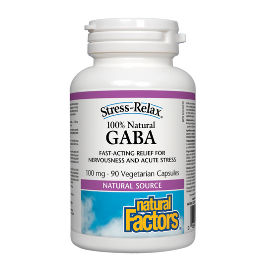 Natural Factors GABA 90 Capsules