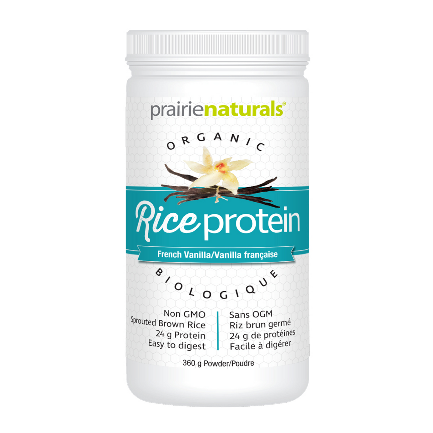 Prairie Naturals Rice Protein Vanilla 360g