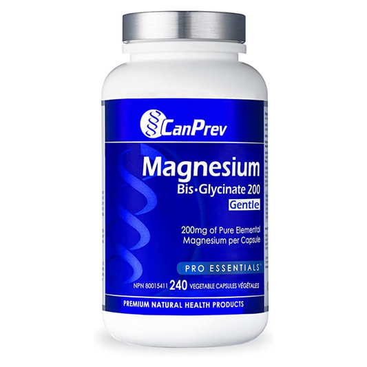 CanPrev Magnesium Bis-Glycinate 200MG 240 Capsules