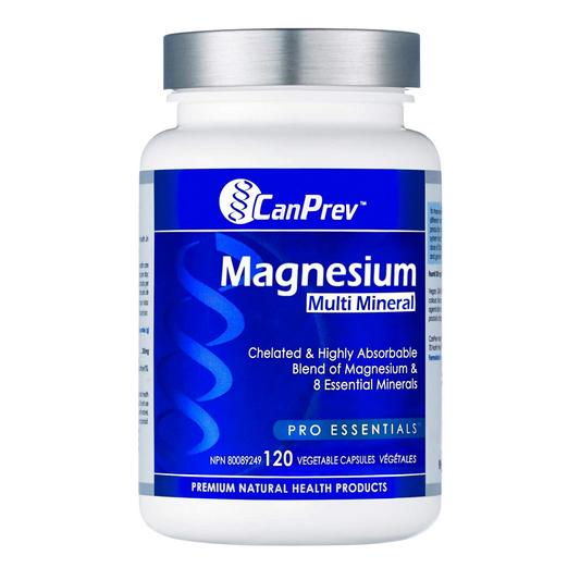 CanPrev Magnesium Multi-Mineral 120 Capsules