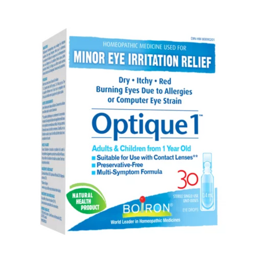 Boiron Optique 1 30 single Use Unit Doses 0.4ml