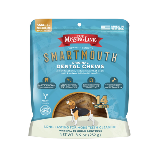 The Missing Link Smart Mouth Dental Chews (Small/Medium Dogs) 252g