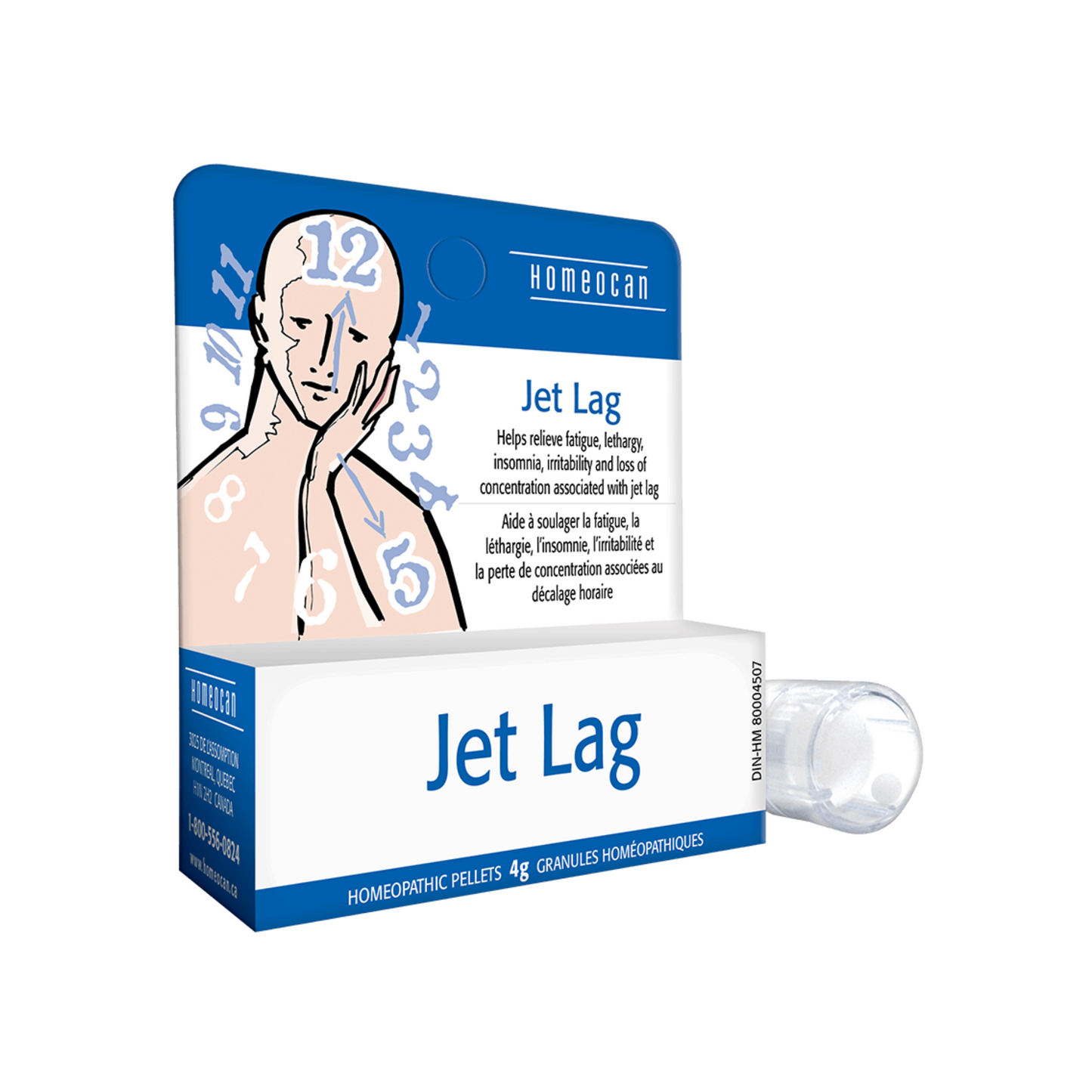 Homeocan Jet Lag Pellets 4g