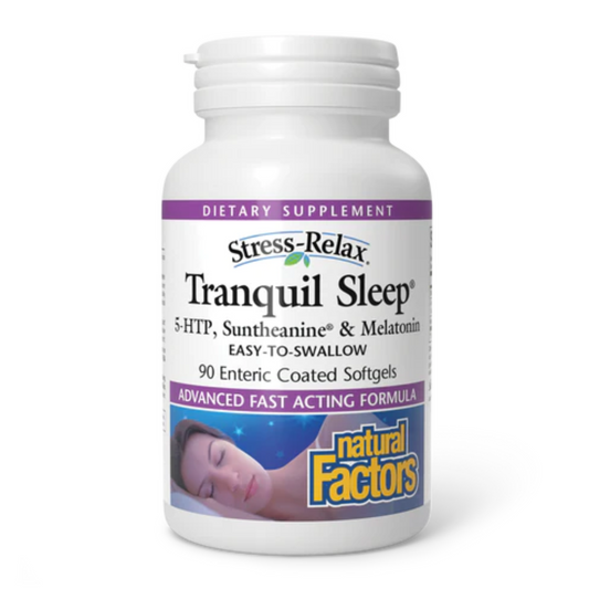 Natural Factors Tranquil Sleep   90 Enteric Coated Softgels
