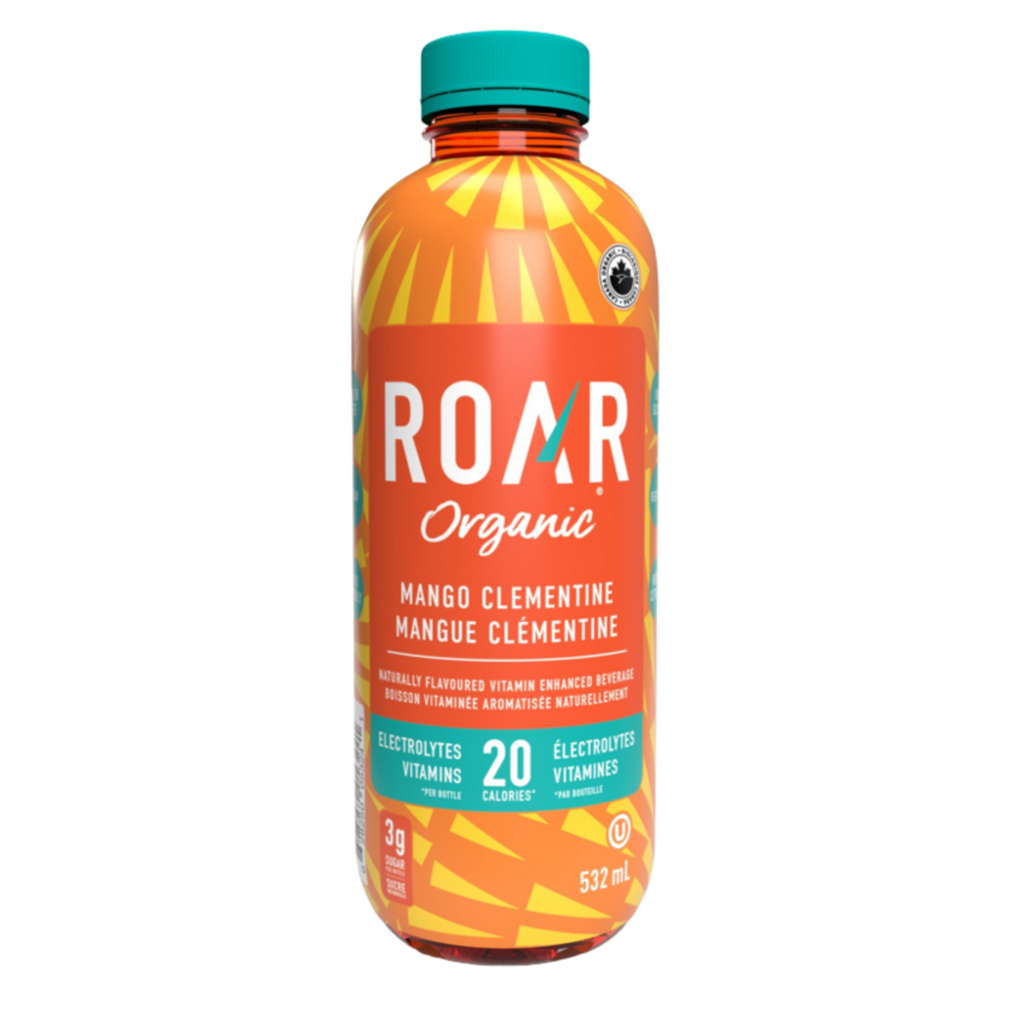 ROAR Organic Electrolyte Mango Clementine 532ml