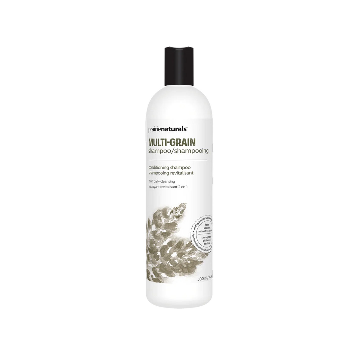 Prairie Naturals Multi-Grain Shampoo 500ml