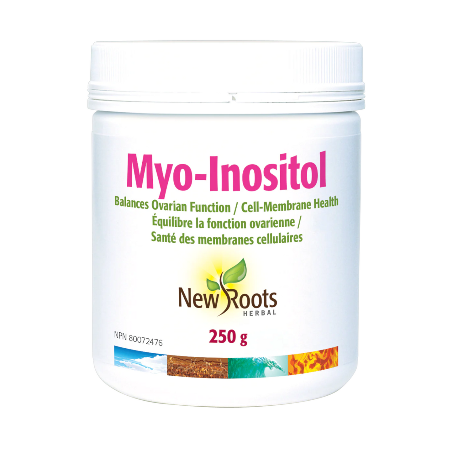 New Roots Myo-Inositol 250G