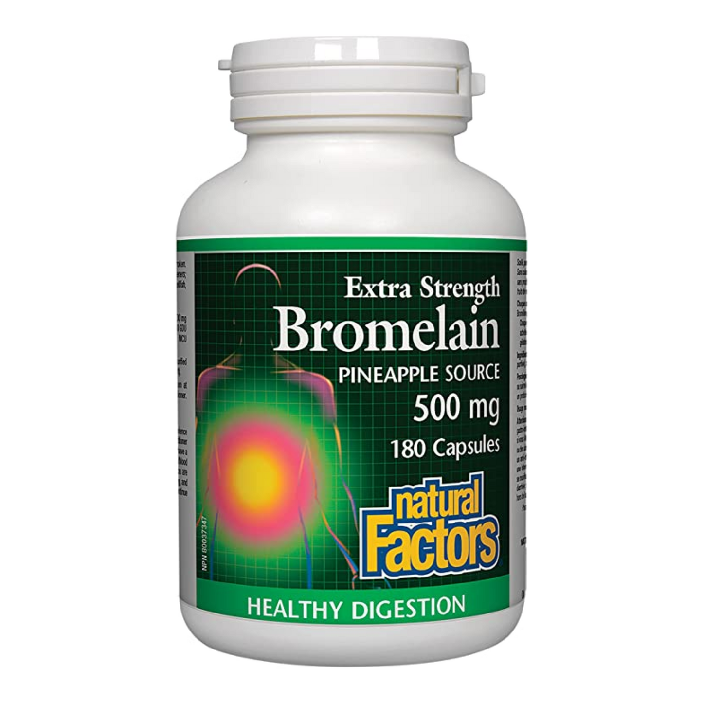 Natural Factors Bromelain 180 Capsules