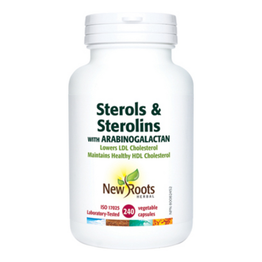 New Roots Sterols & Sterolins with Arabinogalactan 240 caps