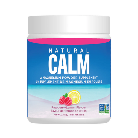 Natural Calm Magnesium Raspberry Lemon 226G
