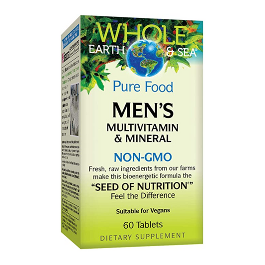 Whole Earth & Sea® Men's Multivitamin & Mineral  60 Tablets