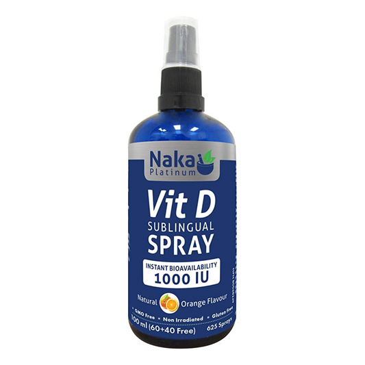 Naka Vitamin D 1000 IU Spray- Orange 100ml