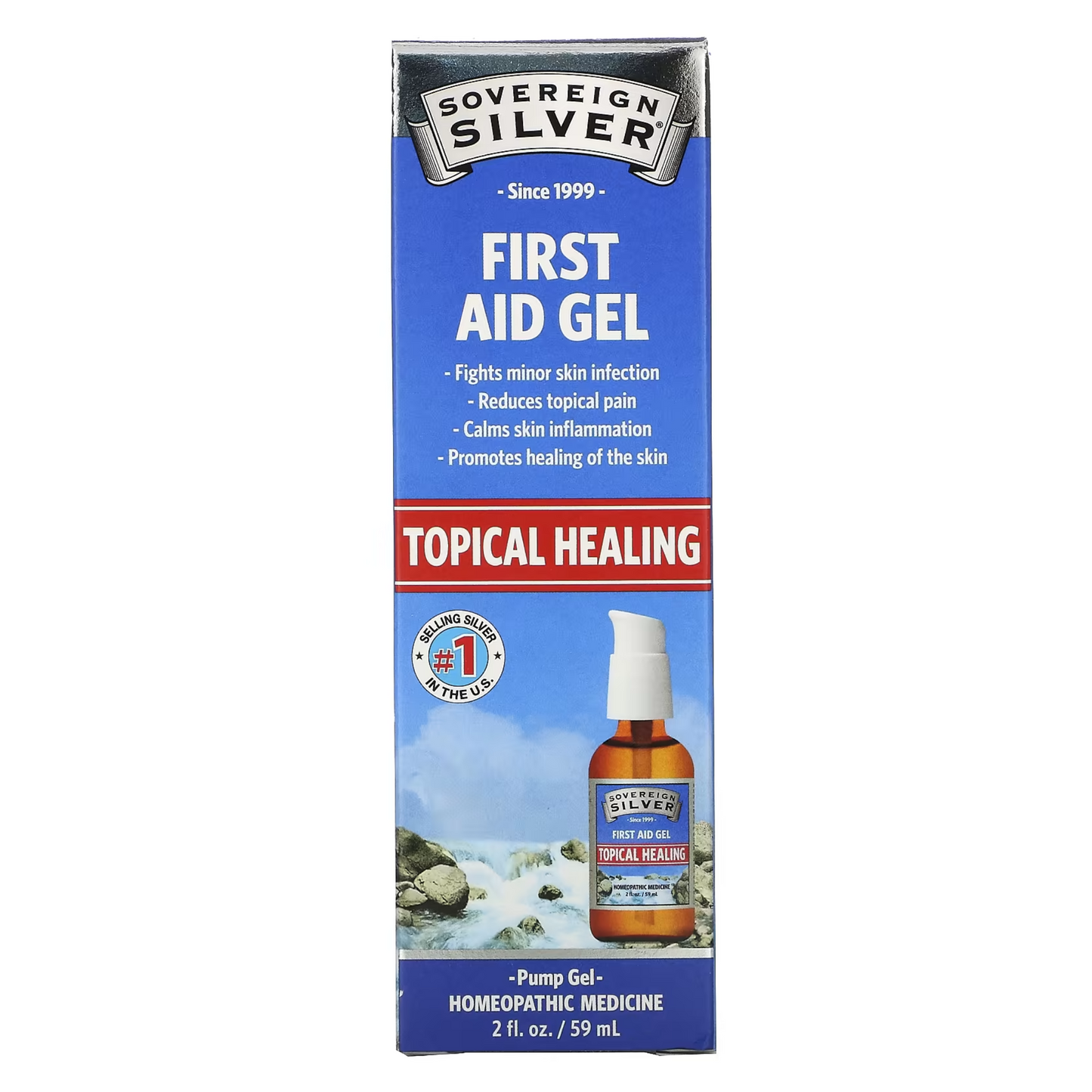 Sovereign Silver First Aid Gel 59ml