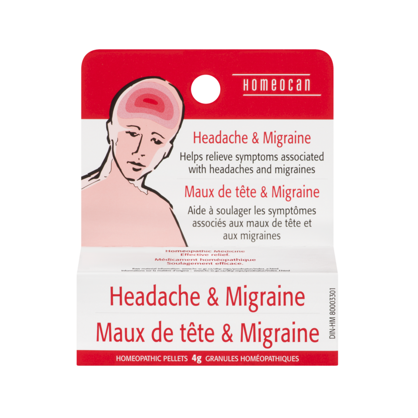 Homeocan Headache & Migraine Pellets 4g