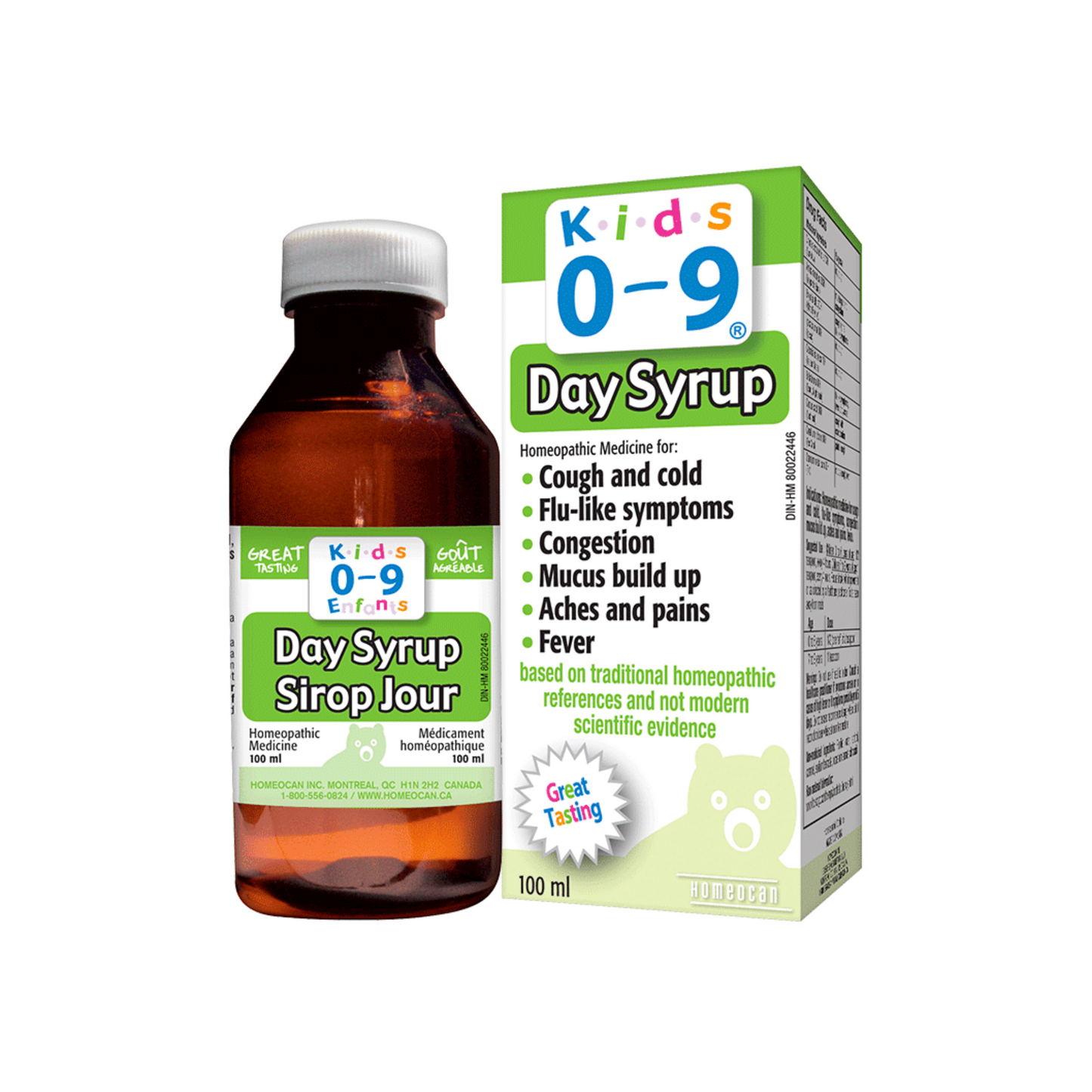 Homeocan Kids 0-9 Cough & Cold Daytime 100ml