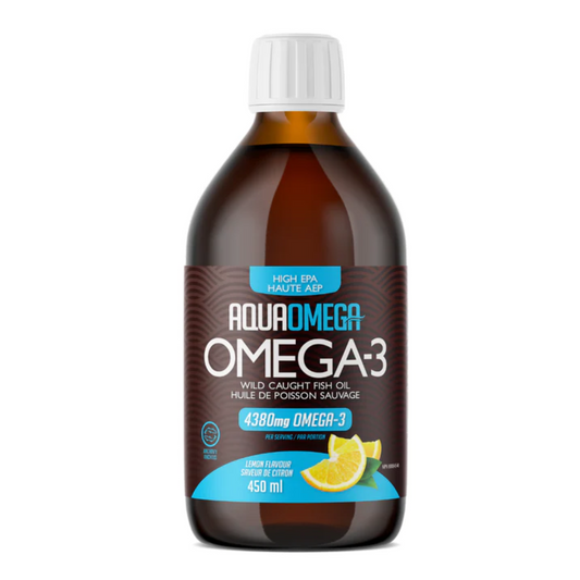 AquaOmega High EPA Lemon 450ml