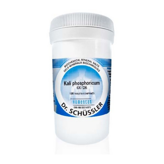 Homeocan Dr Schussler Kalium Phosphoricum 6X #6 500 Tablets