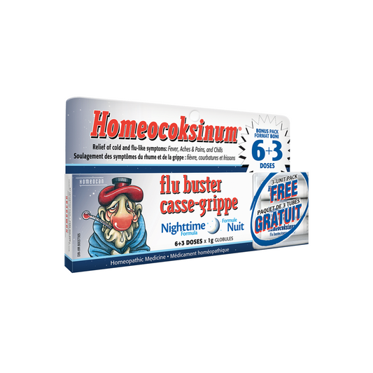 Homeocan Homeocoksinum Flu Buster Nighttime 6+3 Doses