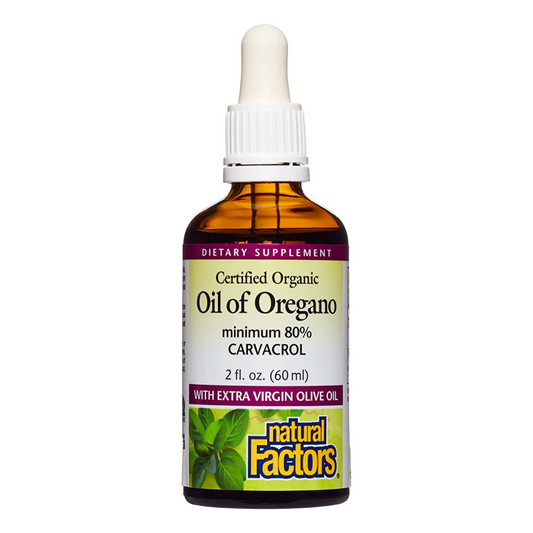 Natural Factors Organic Oil of Oregano 60 ml