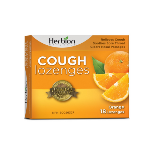 Herbion Sugar Free Lozenges Orange 18