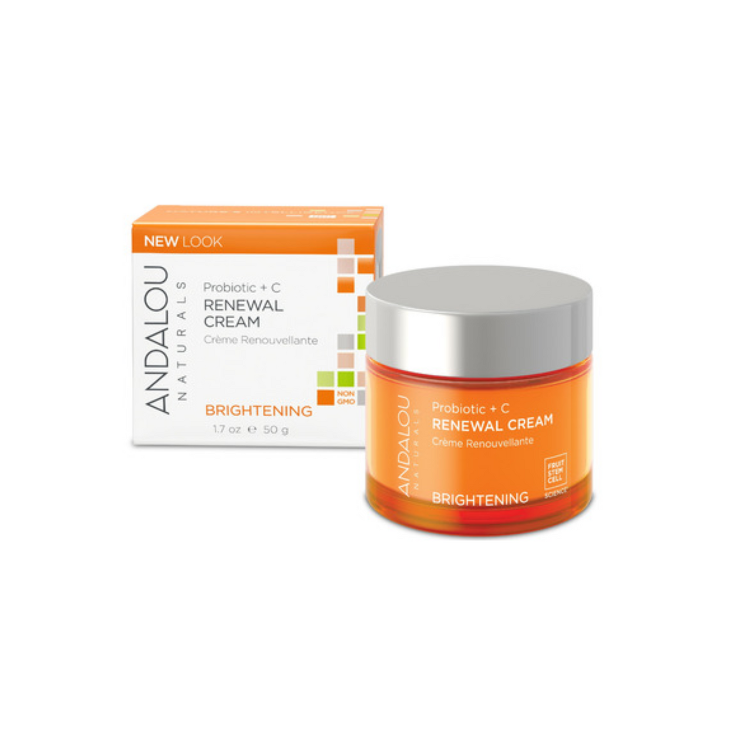 Andalou Probiotic + C Renewal Cream 50g