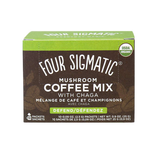 Four Sigmatic Mushroom Coffee Mix with Chaga 10 Packets