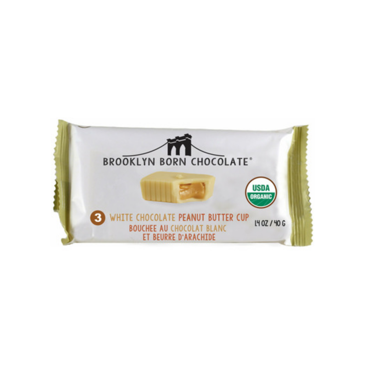 Brooklyn white Chocolate Peanut Butter Cup