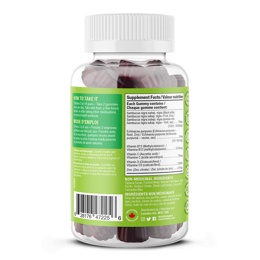 SUKU Kids Super Immunity 60 Gummies