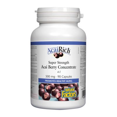 Natural Factors Acai Rich 90 Capsules